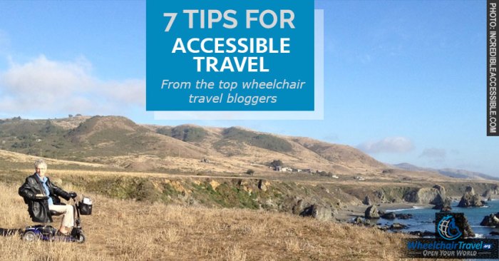 Accessible travel tips