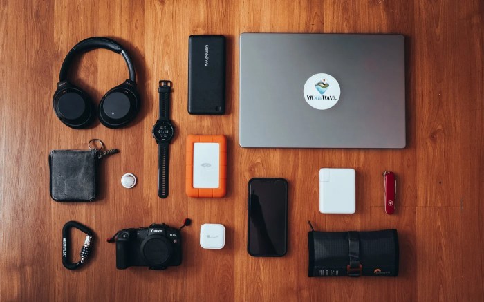 Digital nomad packing list
