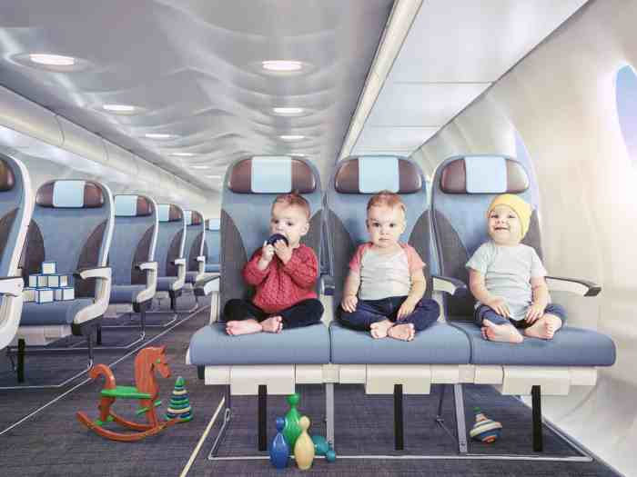 Tips for long flights with toddlers