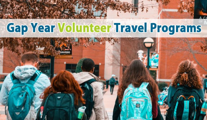 Gap year philanthropy travel